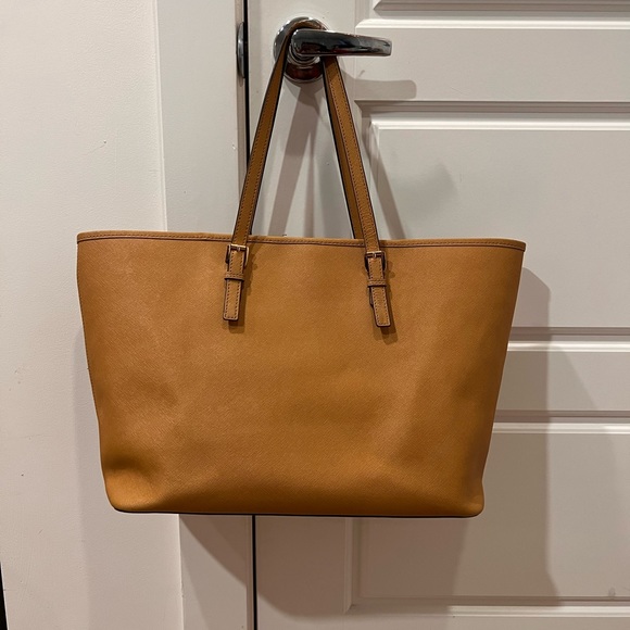 Michael Kors Women's Jet Set Travel Large Logo Tote Bag - Picture 2 of 6